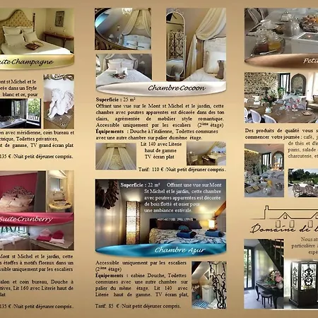 Domaine De L'archange לינה וארוחת בוקר *